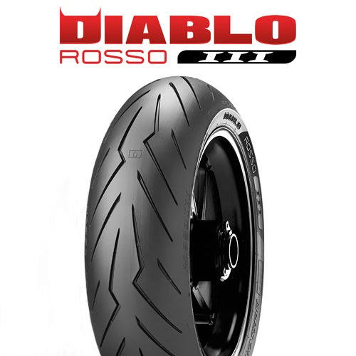 180/55ZR17 (73W) ピレリ ディアブロ ロッソ3 PIRELLI DIABLO ROSSO 3 新品 バイクタイヤ リア用
