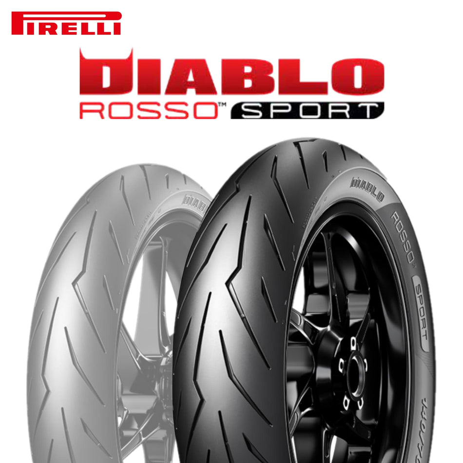 140/70-17 66S ピレリ ディアブロ ロッソ スポーツ DIABLO ROSSO SPORT 新品 バイクタイヤ リア用