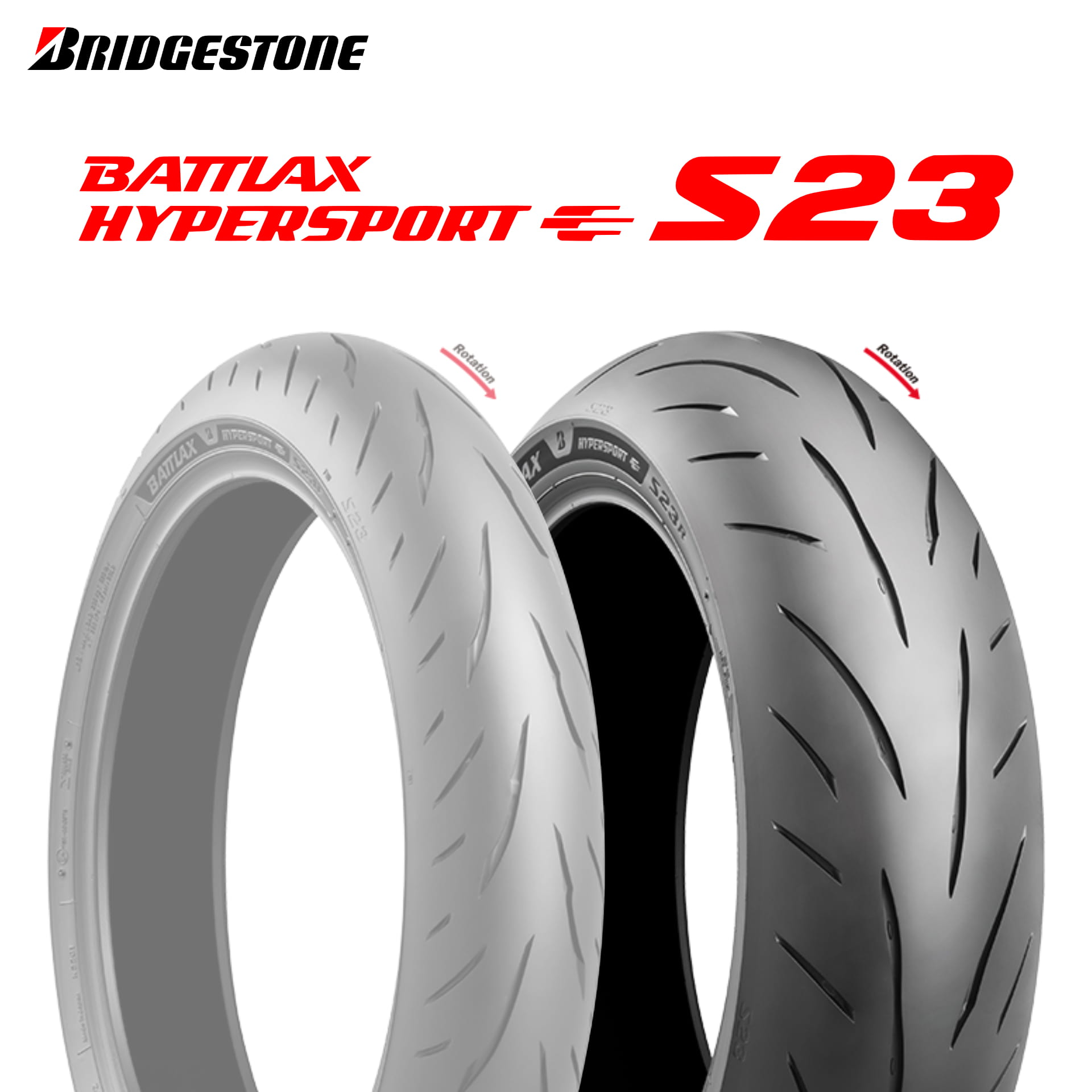 190/55ZR17 (75W) ブリヂストン バトラックス ハイパースポーツS23 BRIDGESTONE BATTLAX HYPERSP –  BGP バイクギアプレミアム