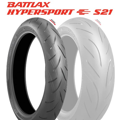 120/70ZR17 (58W) ブリヂストン バトラックス ハイパースポーツS21 BRIDGESTONE BATTLAX HYPERSPORT S21 新品 バイクタイヤ フロント用 日本製