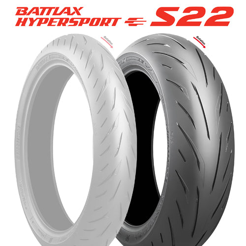 180/55ZR17 (73W) ブリヂストン バトラックス ハイパースポーツS22 BRIDGESTONE BATTLAX HYPERSPORT S22 新品 バイクタイヤ リア用 日本製