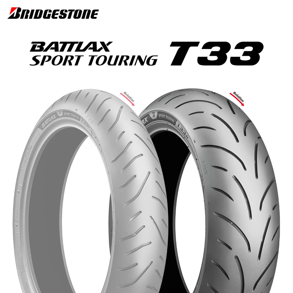 190/50ZR17 (73W) ブリヂストン バトラックス スポーツツーリングT33 BRIDGESTONE BATTLAX SPORT TOURING T33 新品 バイクタイヤ リア用 日本製