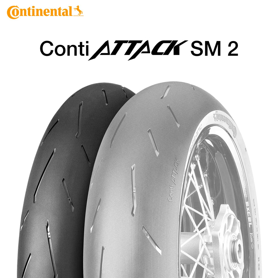 110/70R17 54H コンチネンタル コンチアタックSM2 CONTINENTAL ContiAttack SM2 新品 バイクタイヤ フロント用