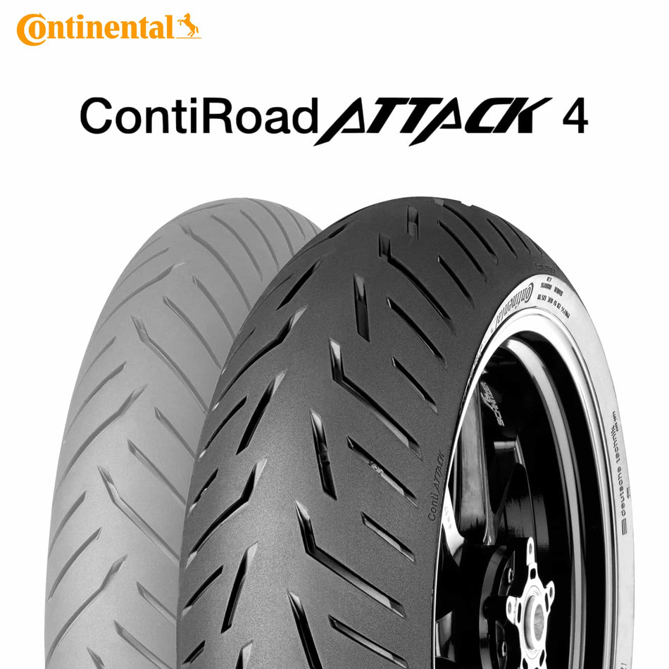 180/55ZR17 (73W) コンチネンタル コンチロードアタック4 CONTINENTAL ContiRoadAttack4 新品 バイクタイヤ リア用