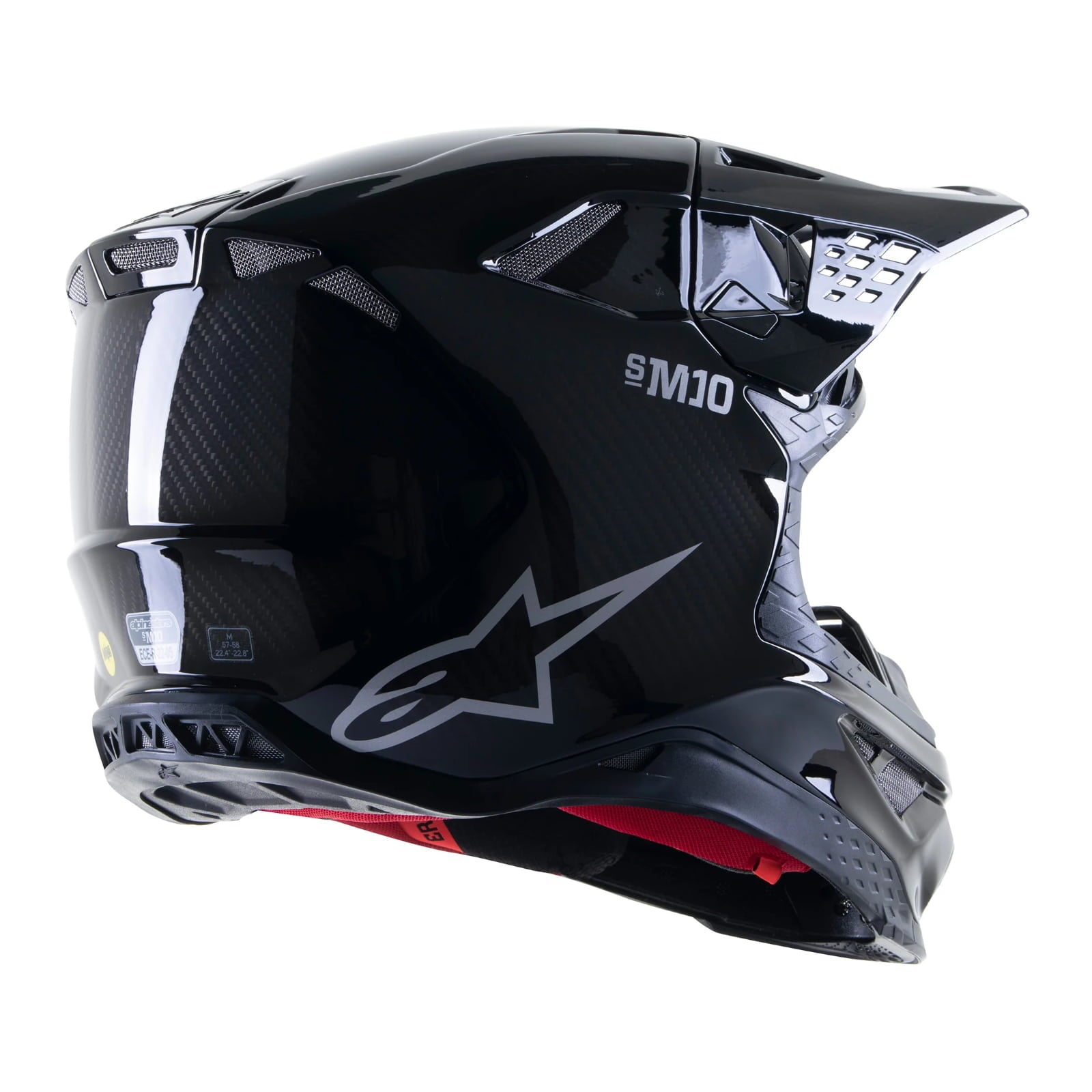 Alpinestars アルパインスターズ Supertech S-M10 Mips ヘルメット Solid ソリッド 食い足り ホワイト/S