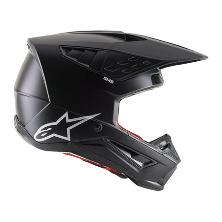 Alpinestars SUPERTECH M5 SOLID HELMET（アルパインスターズ スーパーテック M5 ソリッド ヘルメット）マットブラック　右側面