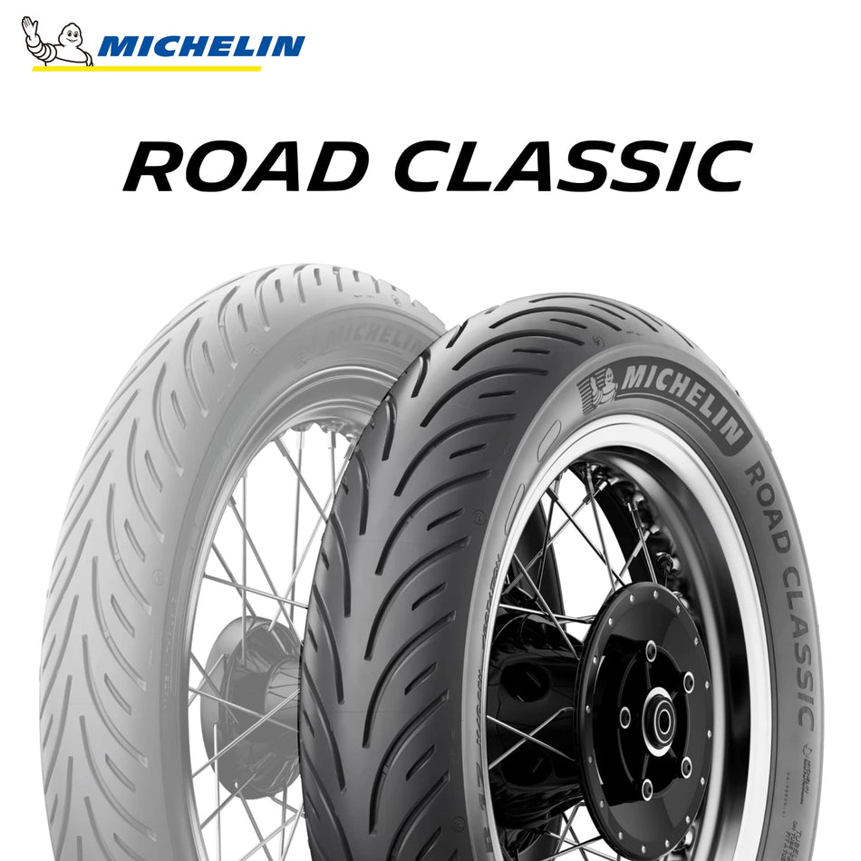 4.00B18 64H ミシュラン ロードクラシック MICHELIN ROAD CLASSIC 新品 バイクタイヤ リア用