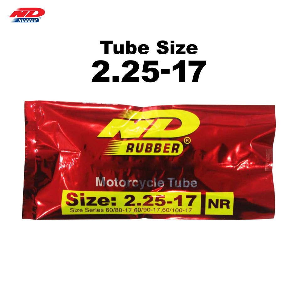 NDラバー タイヤチューブ 17インチ ND RUBBER TIRE TUBE 新品 送料無料 タイヤは別売