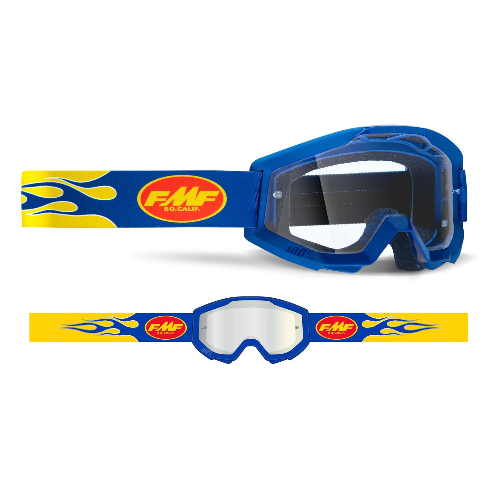 FMF PowerCore Clear Lens Goggles（エフエムエフ パワーコア クリア