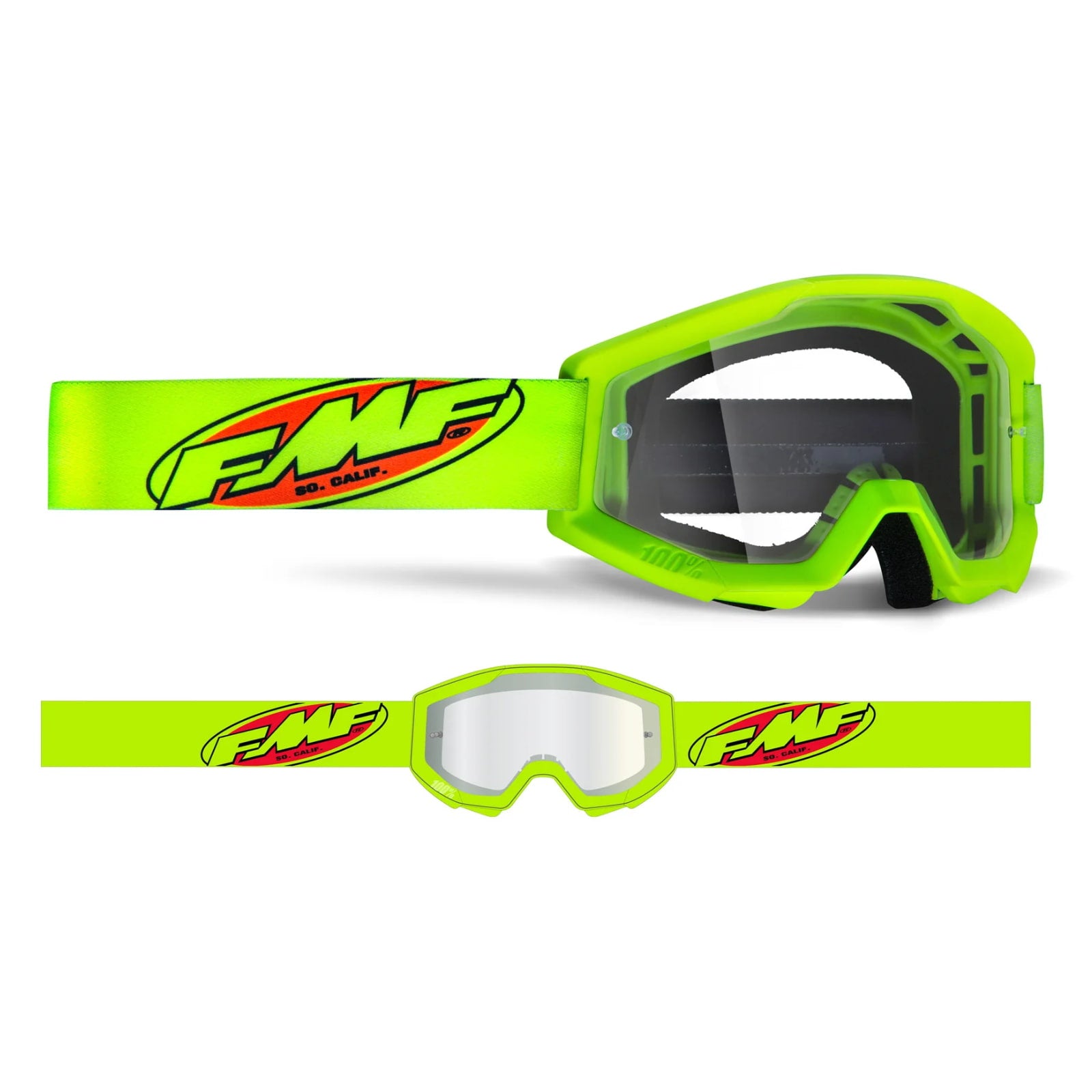 FMF PowerCore Clear Lens Goggles（エフエムエフ パワーコア クリア