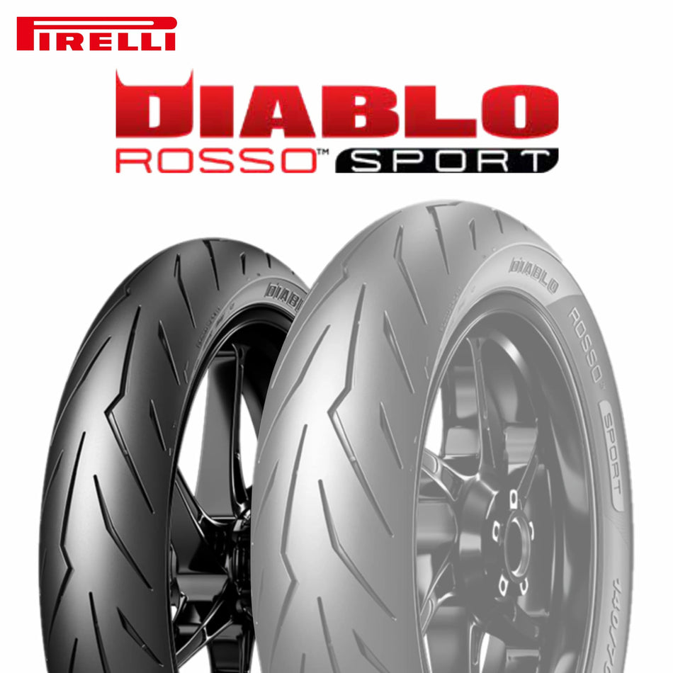 110/70-17 54S ピレリ ディアブロ ロッソ スポーツ DIABLO ROSSO SPORT 新品 バイクタイヤ フロント・リア共用