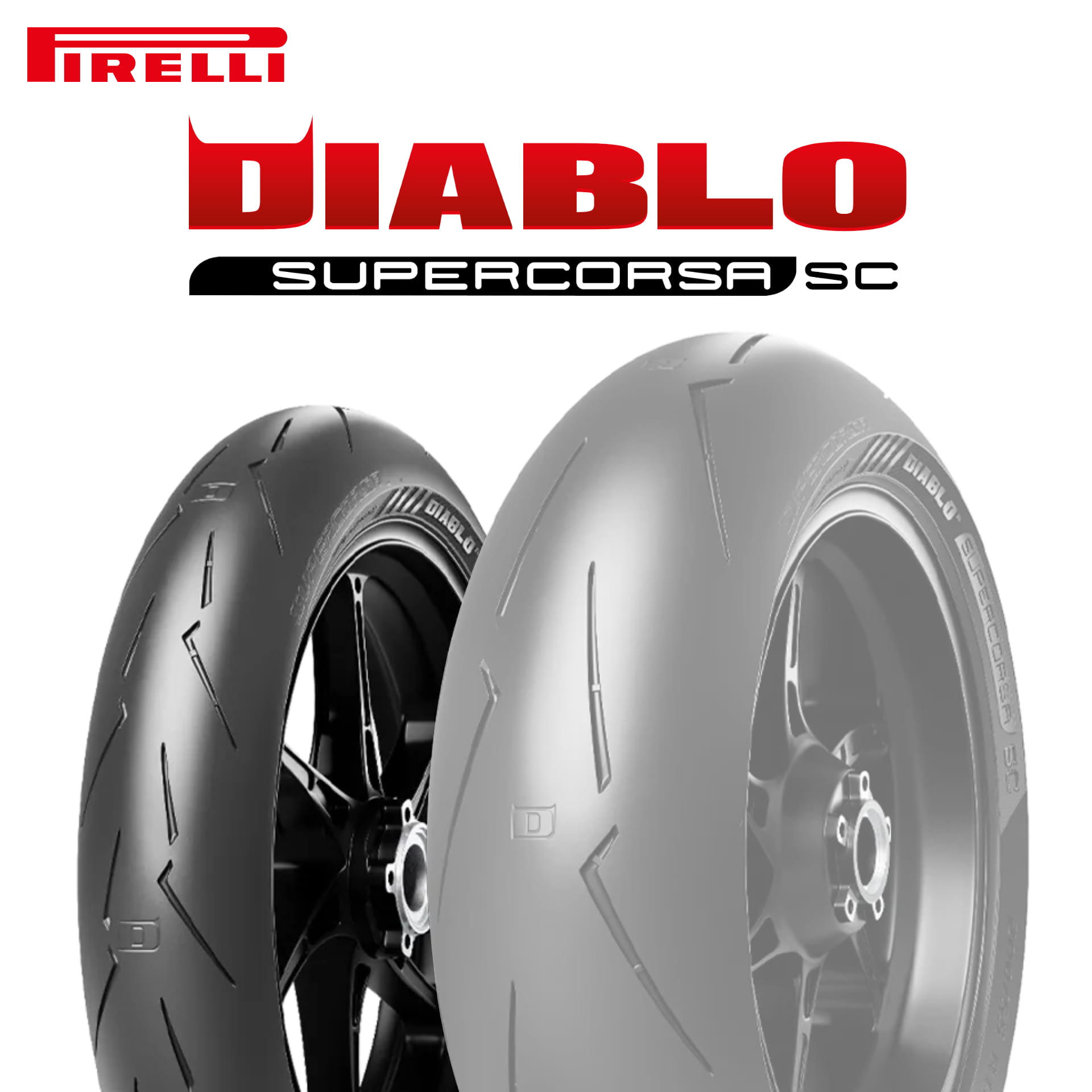 120/70ZR17 58V SC1 ピレリ ディアブロ スーパーコルサSC V4 PIRELLI 新品 バイクタイヤ フロント用 BGP
