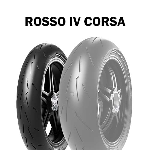 120/70ZR17 (58W) ピレリ ディアブロ ロッソ4 コルサ PIRELLI DIABLO ROSSO4 CORSA 新品 バイクタイヤ フロント用