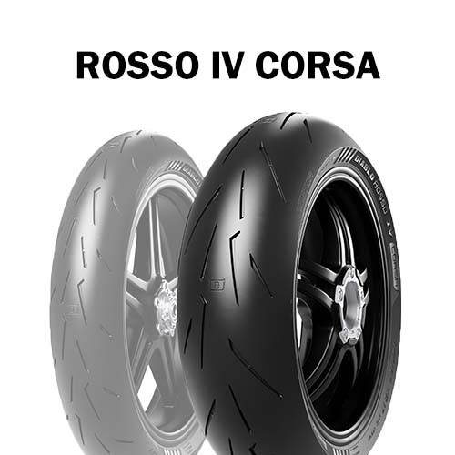 180/55ZR17 (73W) ピレリ ディアブロ ロッソ4 コルサ PIRELLI DIABLO ROSSO4 CORSA 新品 バイクタイヤ リア用