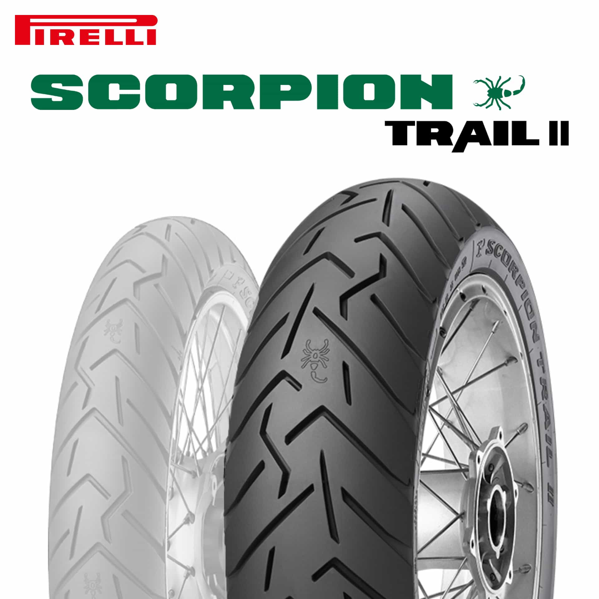PIRELLI scorpion Trail2 ピレリ/新車外しタイヤ製造年月