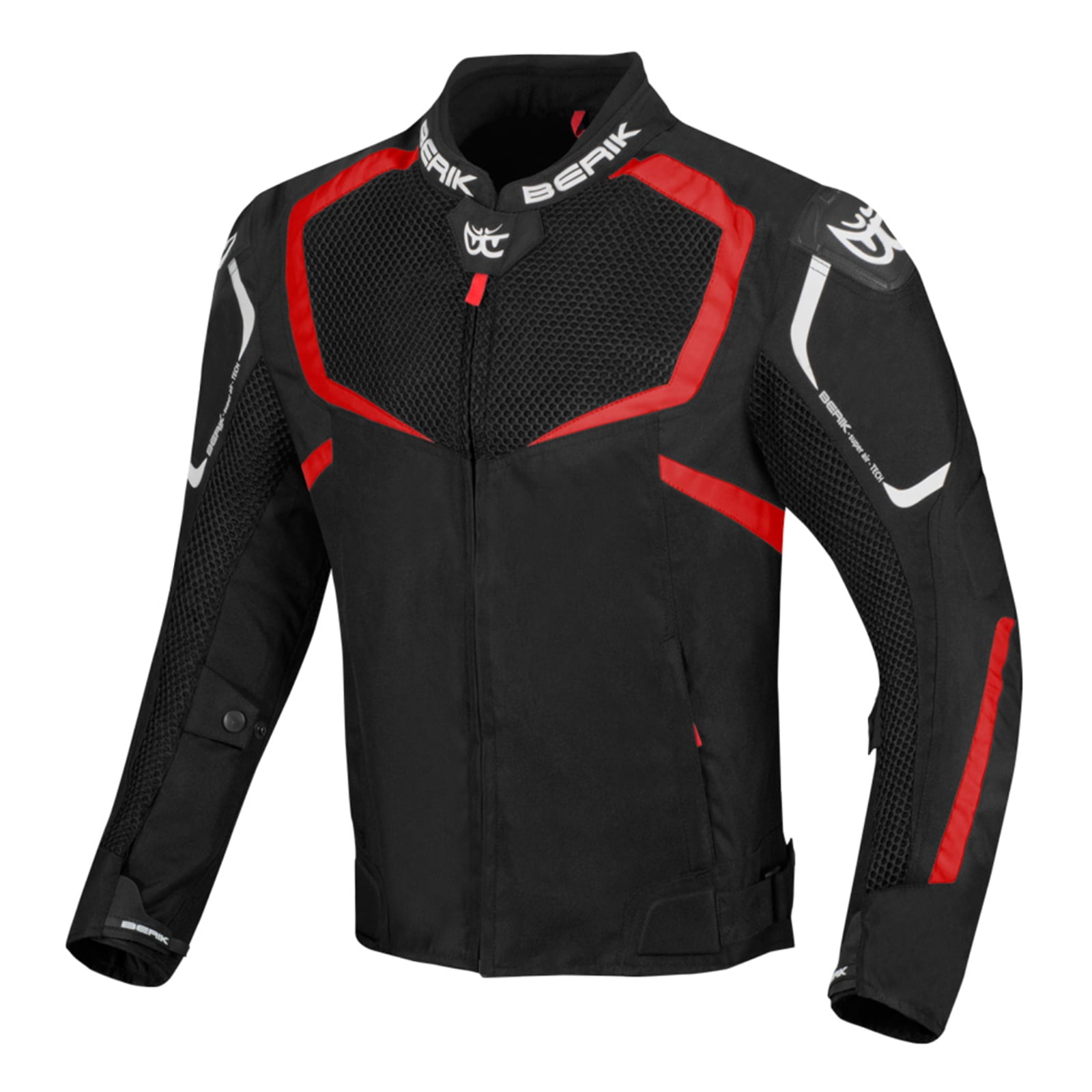Berik X-Speed Air Motorcycle Textile Jacket（ベリック エックス スピード エア モーターサイクル テキスタイル ジャケット）（ブラック／レッド）メッシュジャケット