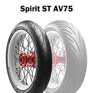120/70ZR17 (58W) エイボン スピリットST AV75 AVON SPIRIT ST AV75 新品 バイクタイヤ フロント用