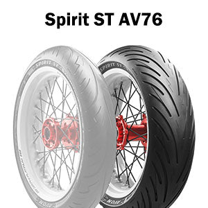 180/55ZR17 (73W) エイボン スピリット ST AV76 AVON SPIRIT ST AV76 新品 バイクタイヤ リア用